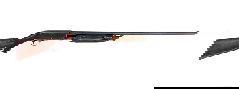 Ithaca 37 Featherlight 16Ga Pump Shotgun: Description Ithaca Model 37 Featherlight in 16 gauge 2 3/4" with a four round capacity and a 28" MOD fixed choke barrel. Made in Ithaca New York. Serrated composite butt plate. Checkered style wood st