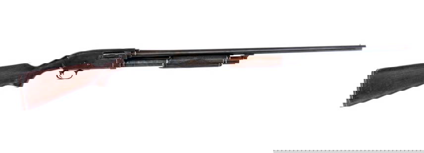 Stevens / Savage 620 16Ga Pump Action Shotgun: Description Stevens /Savage Arms Model 620 in 16 gauge 2 3/4" with a four round capacity and a 28" FULL fixed choke barrel. Rubber butt pad. Checkered wood stock and front forend. Blued trigger guard,