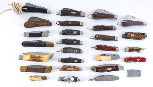Folding Knives 27 Pcs Lot Pocket Knife