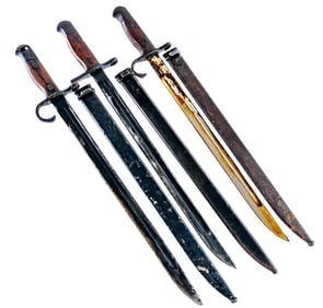 Japanese Type 30 Bayonets 3 Pcs Lot Bayonet