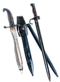 French / Spanish Knife/Bayonet 2 Pcs Lot Bayonet