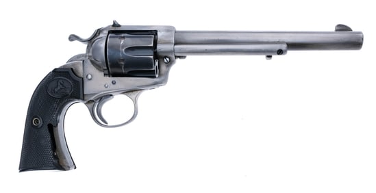 Antique Colt SAA Bisley .38 Long Colt Revolver