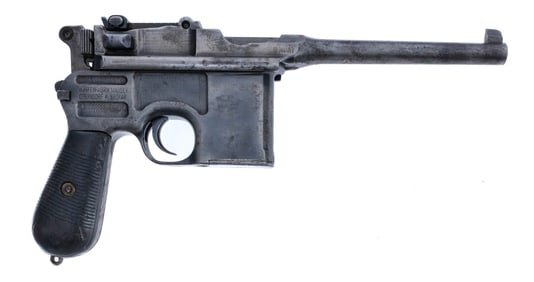 Mauser C96 Export 7.63x25mm Semi Auto Pistol