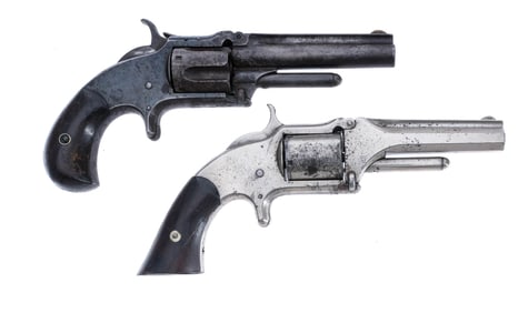 S&W 1 1/2 Old/New .32 RF Long 2 Pcs Lot Revolver
