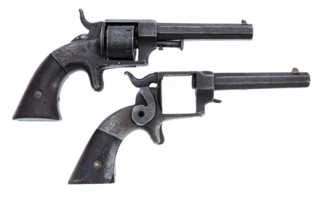 Antique Revolvers .32 RF 2 Pcs Lot Revolver