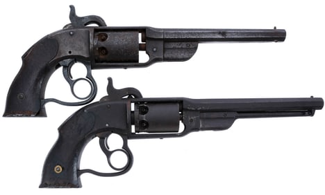 Savage 1861 Navy Revolvers .36 2 Pcs Lot Revolver
