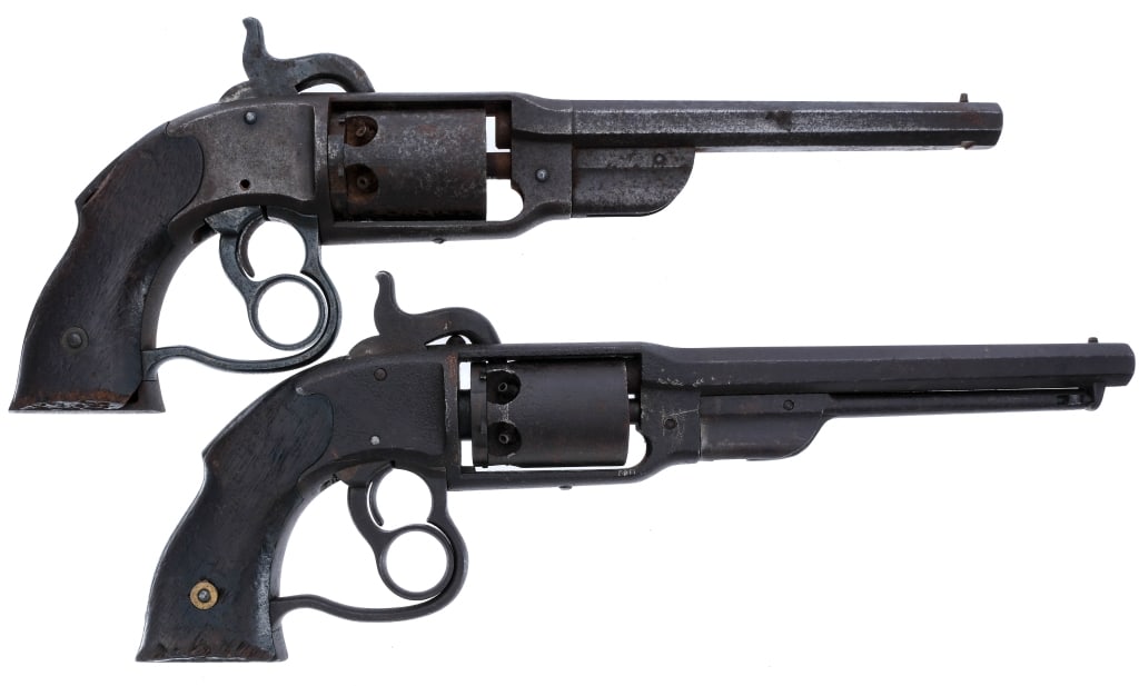 Savage 1861 Navy Revolvers .36 2 Pcs Lot Revolver: Description This lot is for two Savage Model 1861 Navy percussion revolvers in .36 caliber with a six round capacity and a 7" octagon barrel. Produced specifically for the U.S. Civil War between 1861