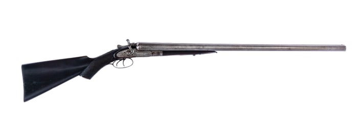 W. Parkerhurst 12 Ga SxS Hammered Shotgun