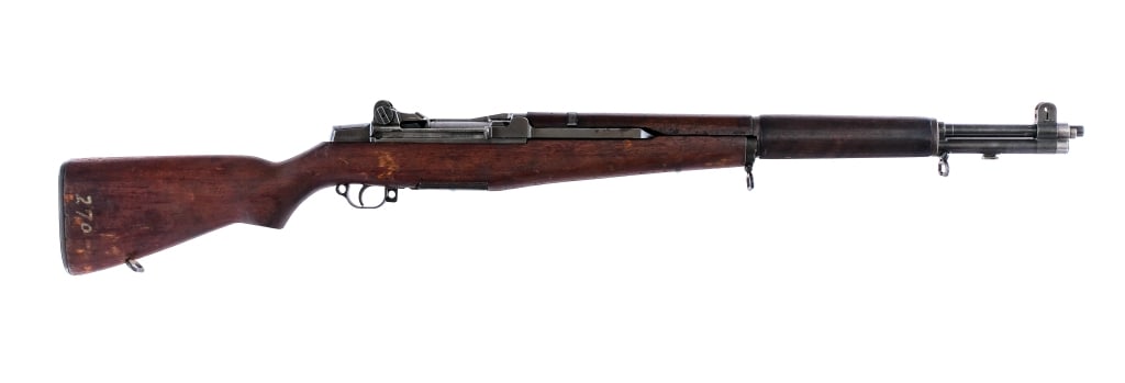 Springfield Armory M1 Garand .30-06 Rifle: Description World War 2 Springfield Armory M1 Garand chambered in .30-06 with an eight round en bloc clip fed internal magazine and a 24" barrel. The barrel is Springfield Armory made and dated 1945.