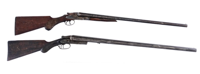 Remington/American Gun Co Hammerless Shotgun Lot