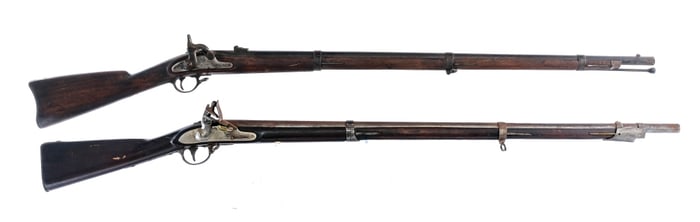 U.S. Springfield 1816/61 2 Pcs Lot Musket Rifle