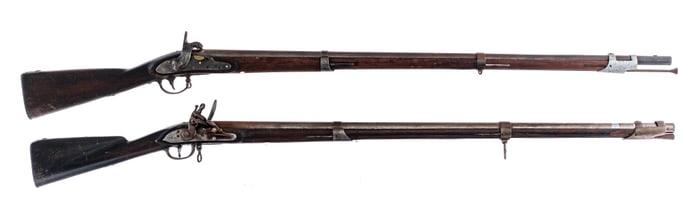 Black Powder Muzzle Loader .69 2 Pcs Lot Rifle