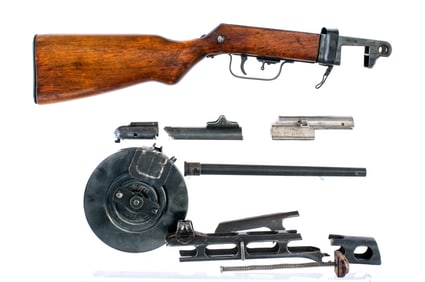 Russian PPSH-41 Parts Kit Live Barrel