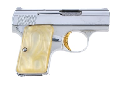 Browning Baby .25 ACP Nickel Semi Auto Pistol
