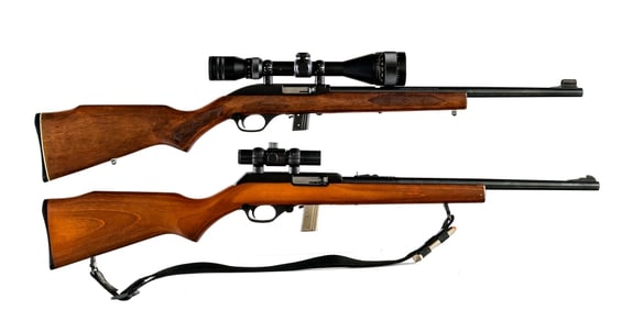 Marlin 717M2 .17M2/995 .22 LR Double Rifle Lot