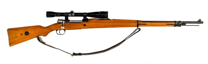 DWM 1908 Brazilian Mauser 7mm Bolt Action Rifle