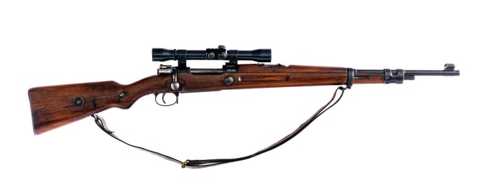 Brazilian 1935 Mauser Banner Short Rifle 7mm
