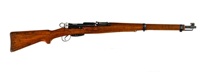 Swiss K31 7.5x55mm Straight Pull Bolt Action Rifle