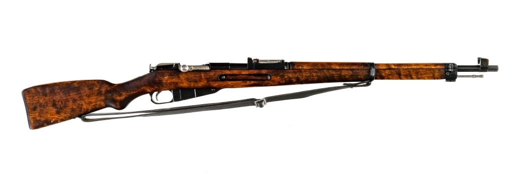 VKT M39 Mosin Nagant 7.62x54R Bolt Rifle: Description Finnish VKT ( Valtion Kivaaritehdas ) -State Metalworks M39 Mosin Nagant chambered in 7.62x54mmR with a five round internal magazine capacity and a 27" barrel. Manufactured in 1944 and imp