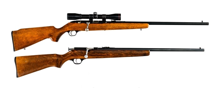 Rifles .22 2 Pcs Lot Bolt Action Rifle
