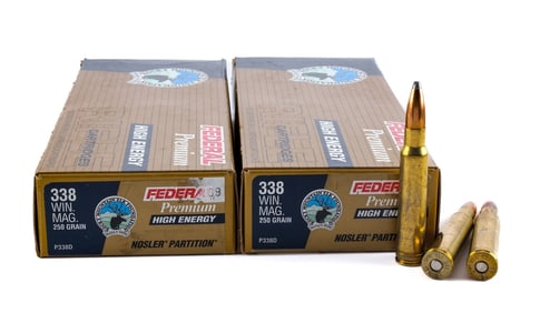 Federal Premium 338 Win Mag Ammunition