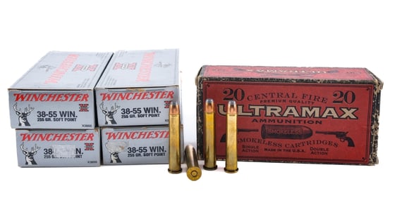 Winchester/Ultramax .38-55 Win Ammo Lot