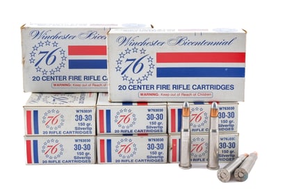 Winchester Bicentennial 1776 .30-30 Ammo Lot