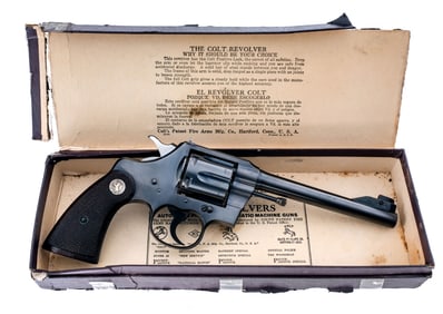 Colt Officers Model .38 Spl Revolver