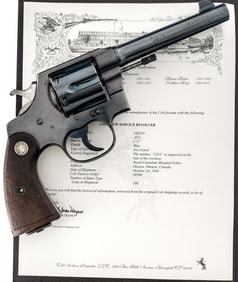Royal Canadian Colt New Service MP .45 Revolver