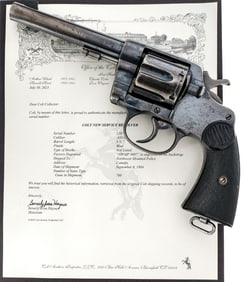 Canadian NWMP Colt New Service .455 Eley Revolver