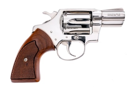 Colt Cobra .38 Special Revolver Bright Nickel