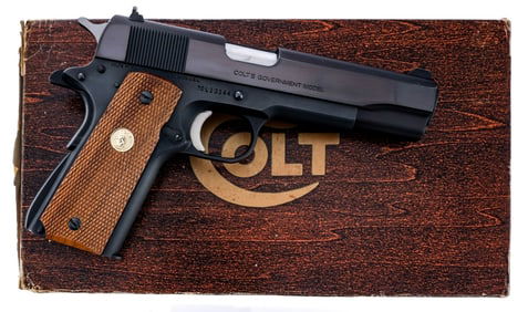 Colt MK IV Series 70 Gov Model 9mm Semi Pistol