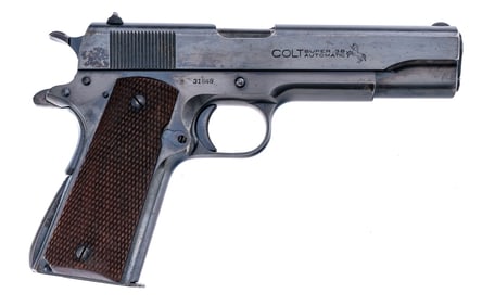1937 Colt Super 38 .38 Super Semi Auto Pistol