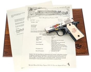 Custom Colt Mustang .380 Exec Presentation Pistol