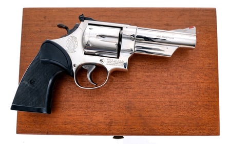 Smith & Wesson 29-2 Nickel .44 Mag Revolver S&W