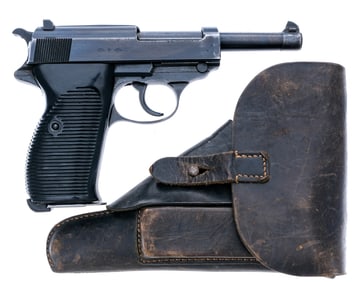 WWII Mauser BYF44 P38 9mm Semi Auto Pistol