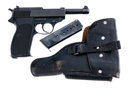 Walther P38 / P1 9mm Semi Auto Pistol +Holster