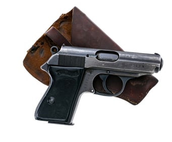 WWII 1942 Walther PPK .32 ACP Semi Auto Pistol