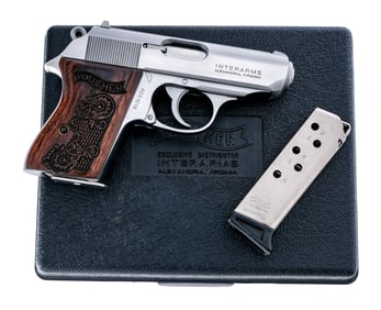 Walther PPK .380 ACP Stainless Semi Auto Pistol