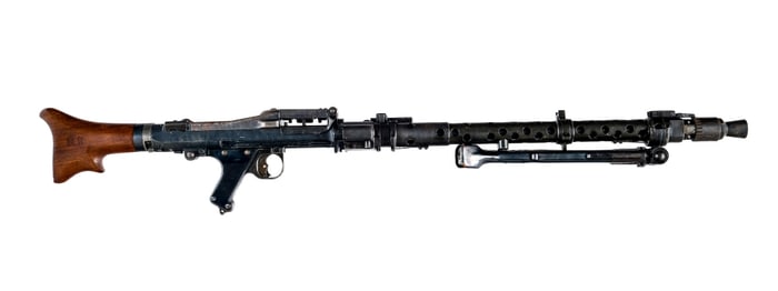 WWII German MG-34 Display Live Barrel