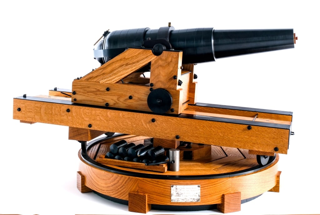 Kunze Seacoast Artillery 1862 Seacoast & Navy 1/6: Description Seacoast Artillery Company Model 1862 7" Treble Banded Brooke Seacoast & Navy Rifle measuring in at the bore 30mm with a single round capacity and a 25.5" barrel. This is a working/ functi