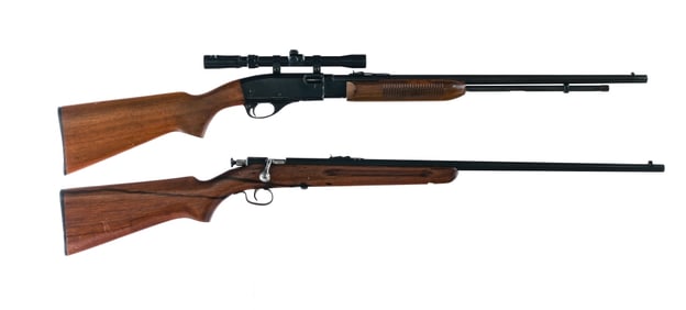 Winchester / Remington .22 2Pcs Lot Rifle