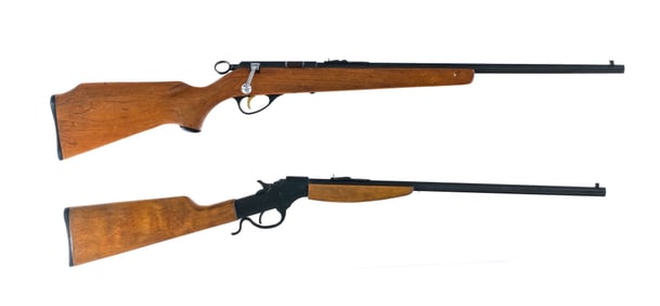 Rifles .22 2 Pcs Lot Semi Auto Rifle