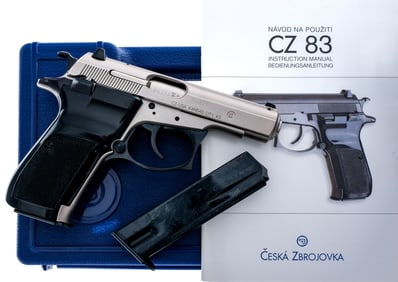 CZ 83 Satin Nickel .380 ACP Semi Auto Pistol