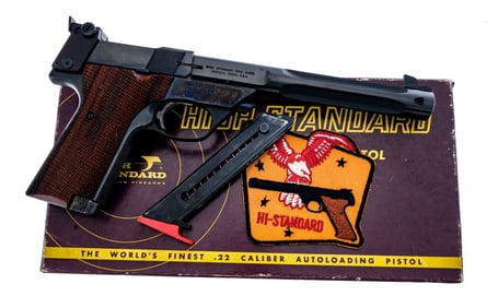 High Standard 107 Military .22 LR Pistol