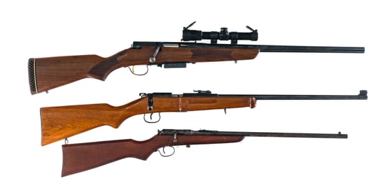 Mixed Long Guns 3 Pcs Lot Rifle / Shotgun