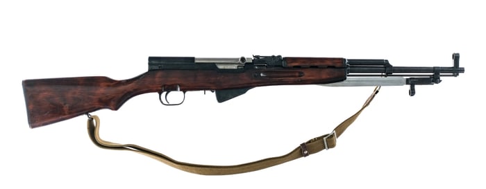 Russian SKS 7.62x39mm Semi Auto Rifle