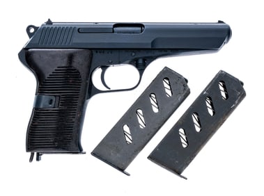 CZ VZ 52 7.62x25 Tokarev Semi Auto Pistol