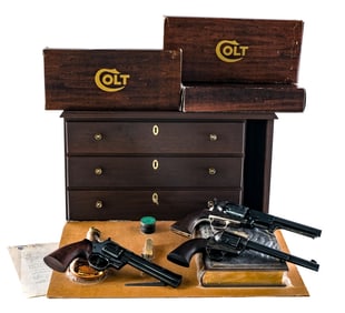 Colt 1976 U.S. Bicentennial Cased Set