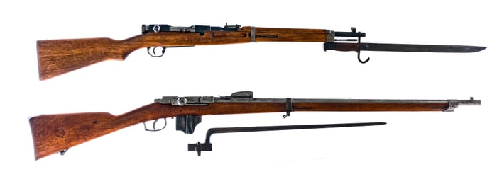 Estate Rifles 2 Pcs Lot Bolt Action Rifle